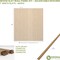 Ekena Millwork 94H x 1/4T Adjustable Wood Slat Wall Panel Kit w/ 1W Slats, Maple contains 42 Slats SWW84X94X0250MA - alternate 6